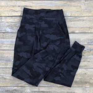 Black Camo Lululemon joggers